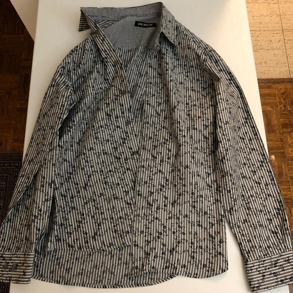Report Collection Floral Print Long sleeve shirt